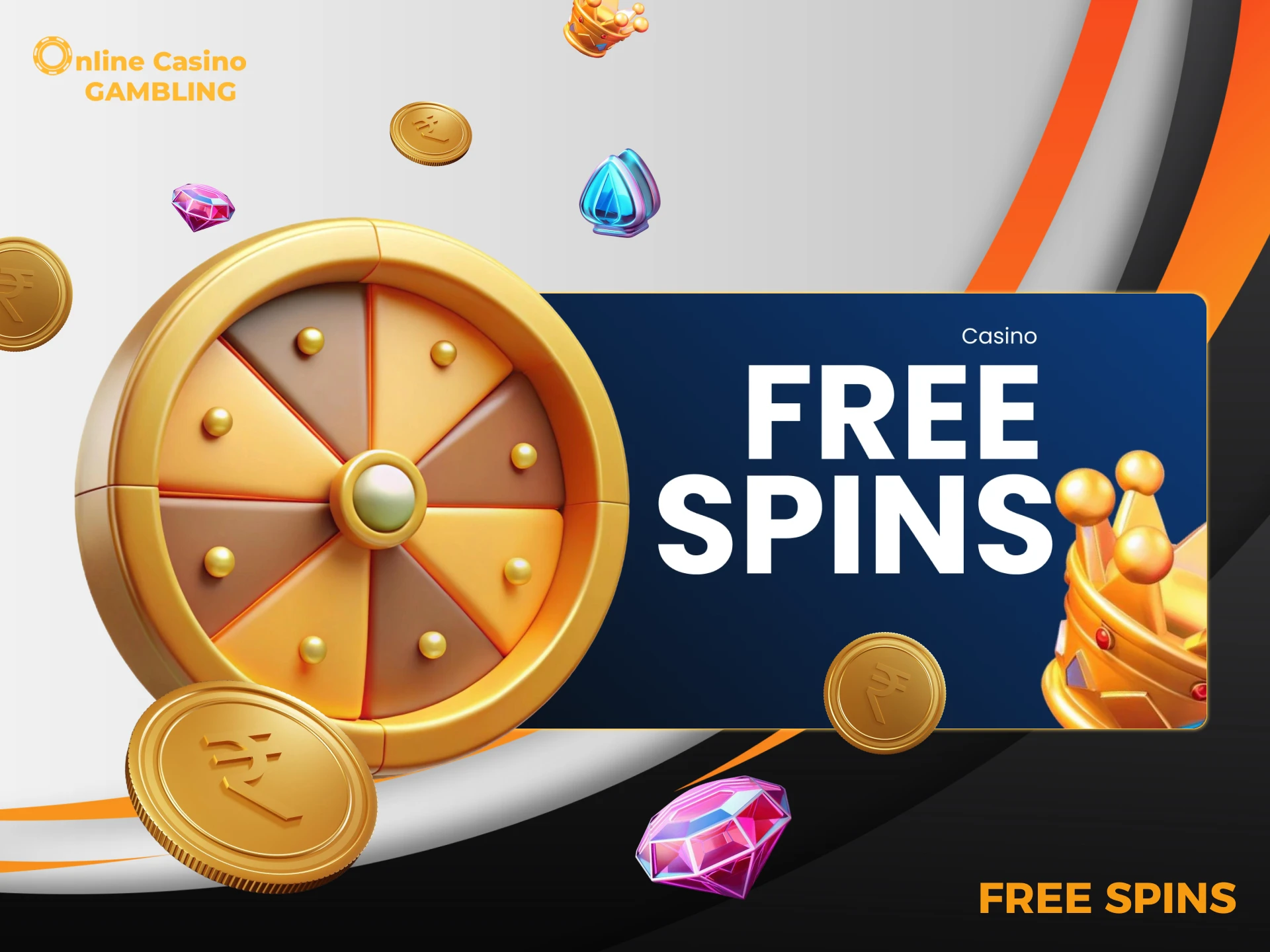 Free Spins are a casino bonus that lets players spin slot reels without using their own money.