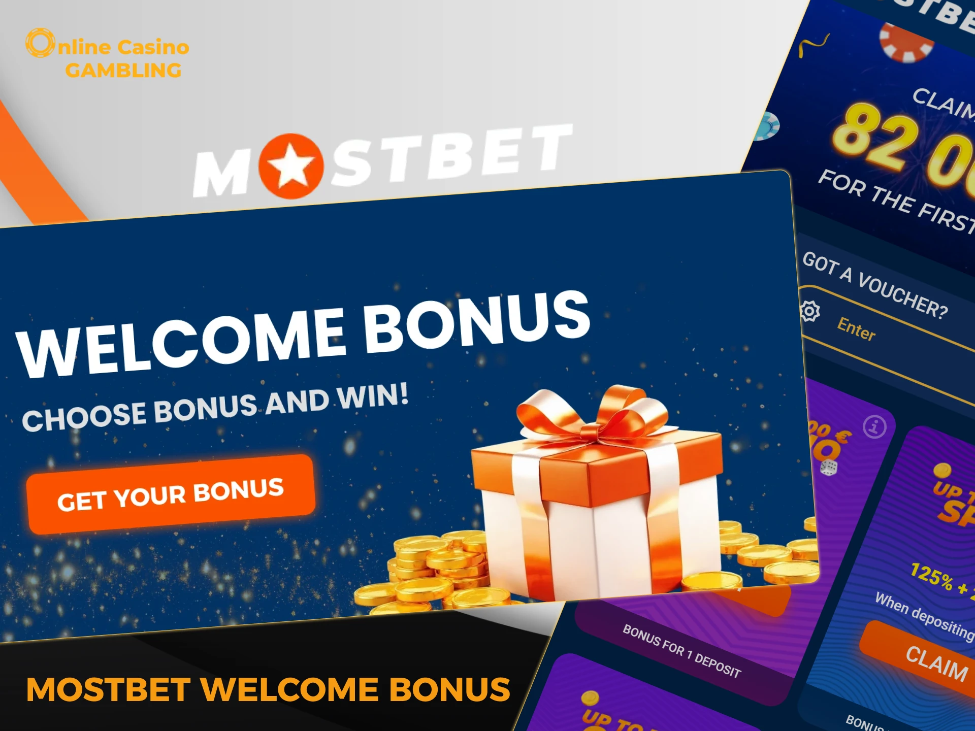 Sign up for MostBet and get a welcome bonus.